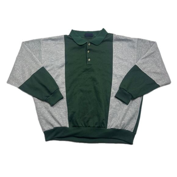 Vintage Puritan 90s Rugby Polo Collared Shirt Sweater in size men’s XL - Picture 1 of 7